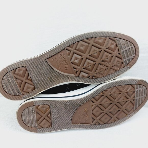 Converse Men's Black White Chuck Taylor All Star Hi-Top Athletic Sneaker Sz 9.5 - Picture 7 of 9